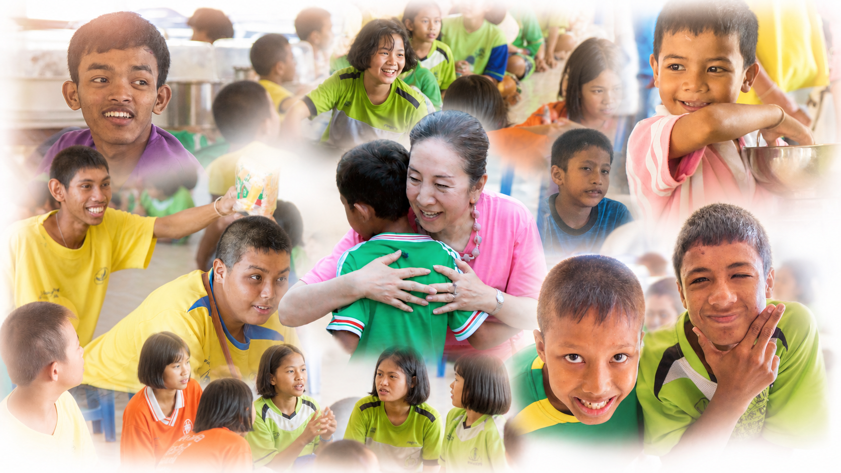 ภาพรวมกิจกรรมเพื่อสังคมร่วมกับเด็กในชุมชน